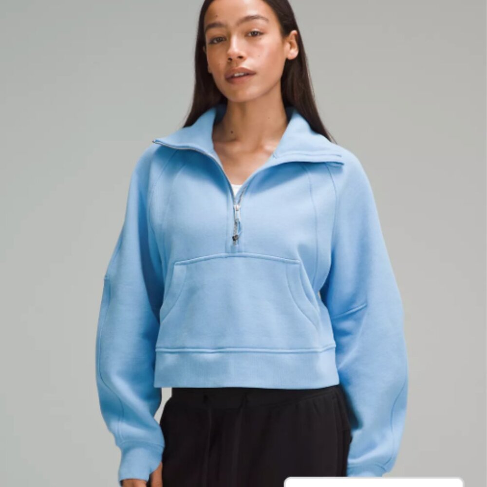 Lululemon Scuba Oversized Funnel-Neck Half Zip